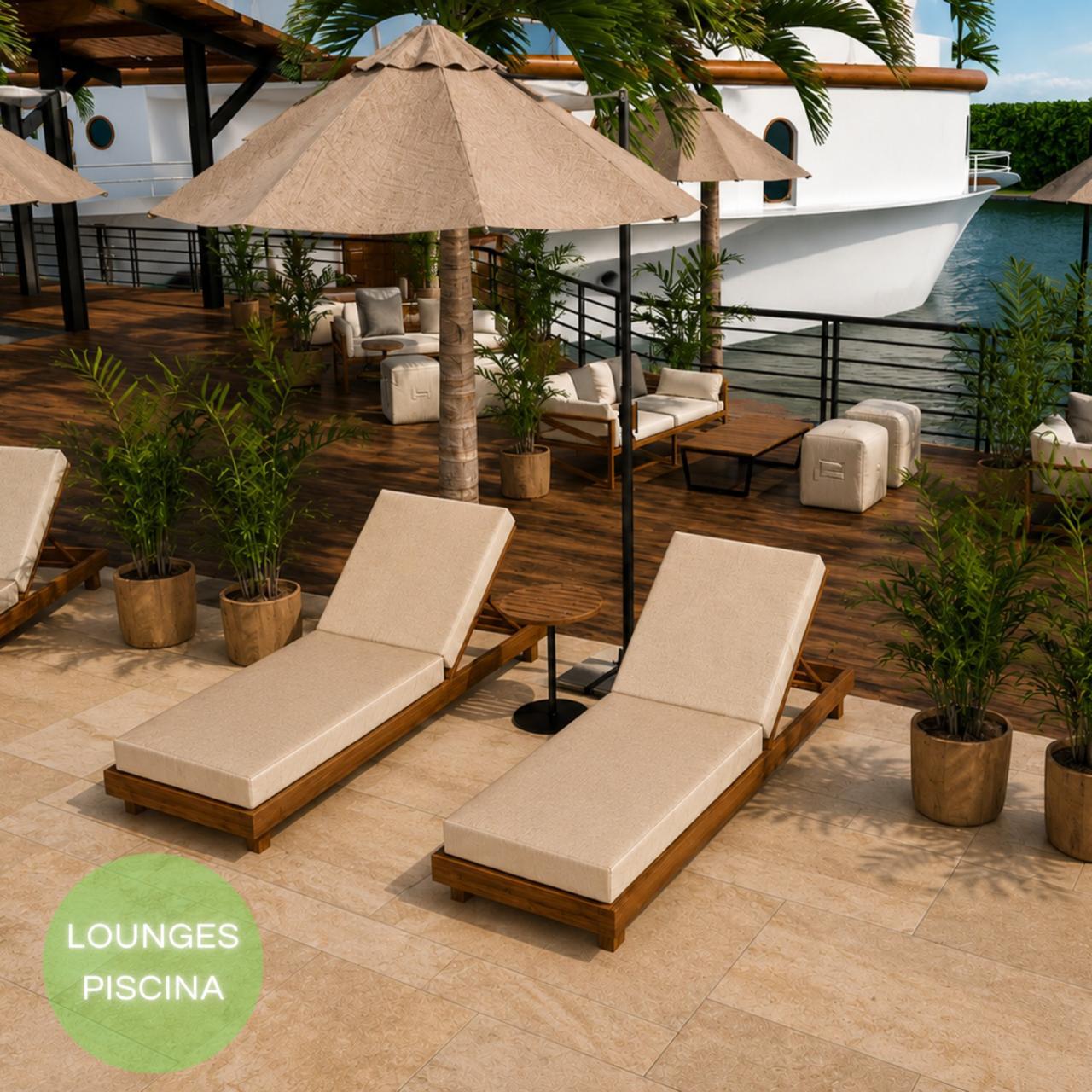 Lounge Piscina — Kwati River Club